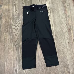 NWOT Nike Pro Dri-Fit WNBA Womens Official Issued Compression Tights Black Small